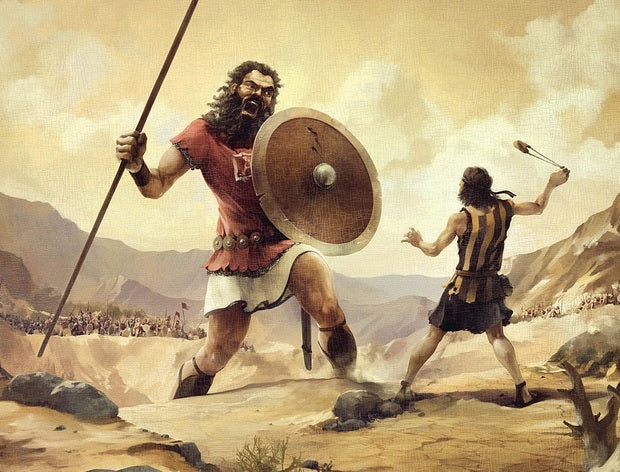 Time to be David and defeat Goliath!