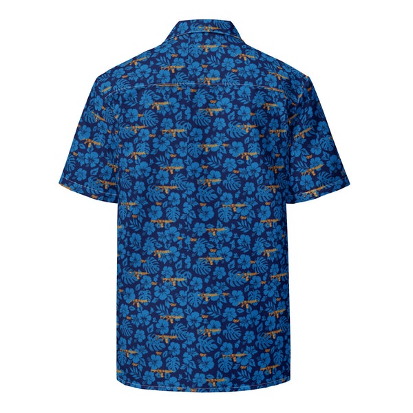 Blue Hawaiian Shirt
