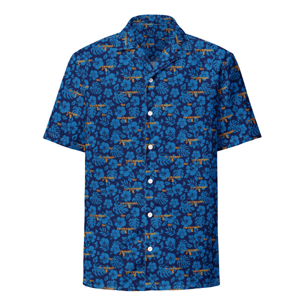 Blue Hawaiian Shirt