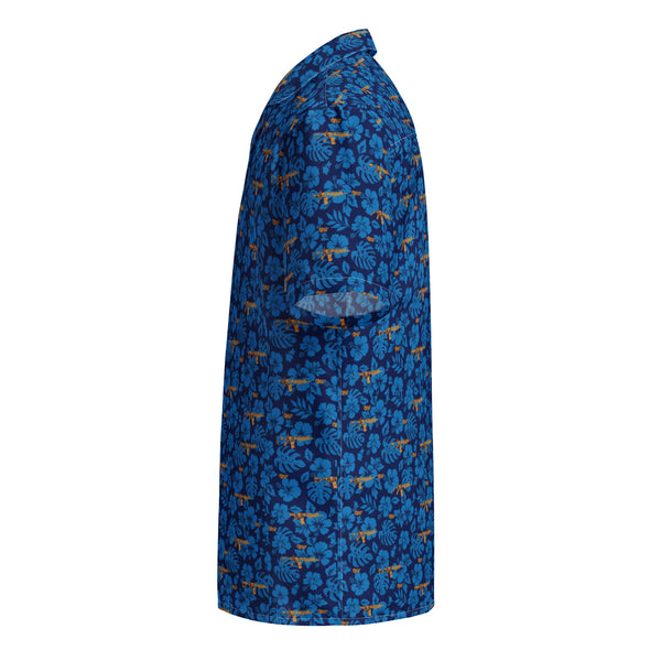 Blue Hawaiian Shirt