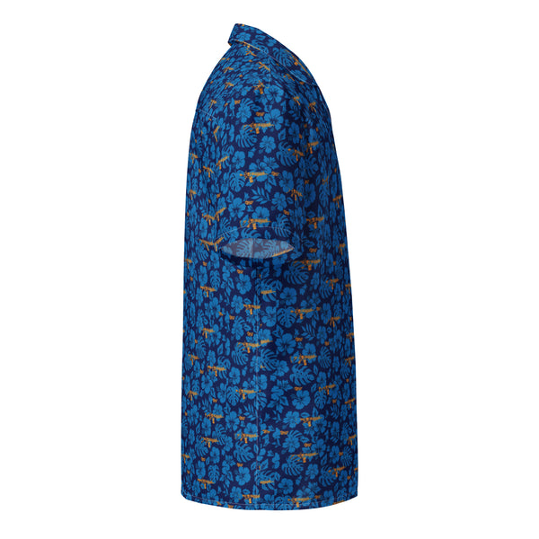 Blue Hawaiian Shirt