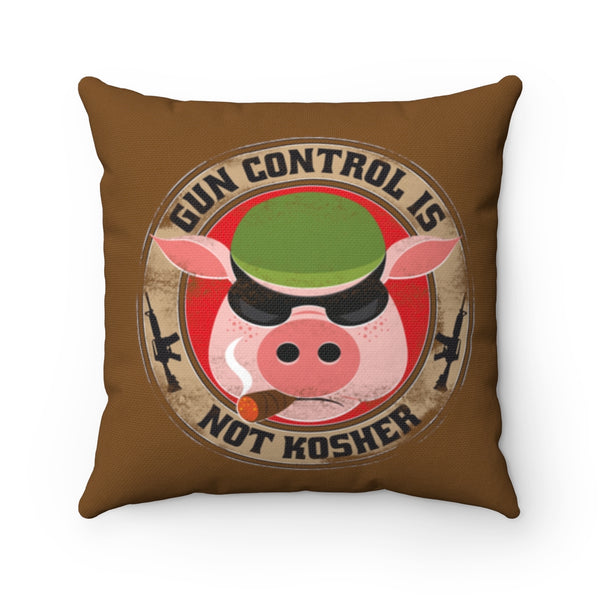 Gun Control Is Not Kosher Pillow