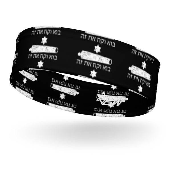 Come And Take It in Hebrew Headband