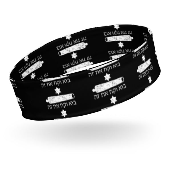 Come And Take It in Hebrew Headband
