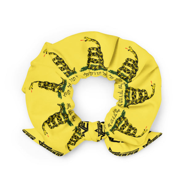 Don't Tread On Me (Hebrew) Scrunchie