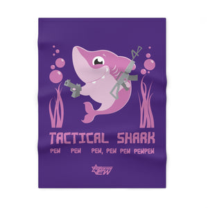Tactical Shark Blanket Pink