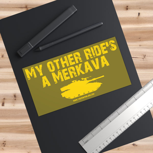 Merkava Bumper Sticker