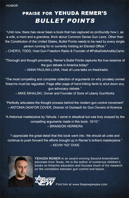 Signed Copy of Bullet Points – The Pew Pew Jew